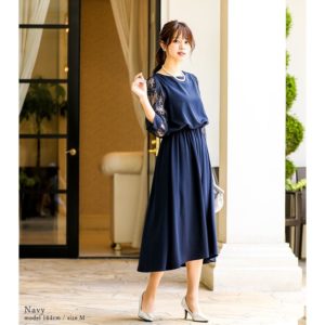 Dorry Doll(ドリードール)/緑(グリーン)黒(ブラック)/フリーサイズ/パーティドレス10008