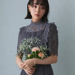 10047RUIRUE BOUTIQUE(ルイルエブティック)グレー3L