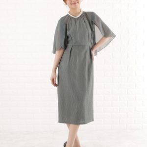 10304Lace Ladies(レースレディース)ライトグリーン2L