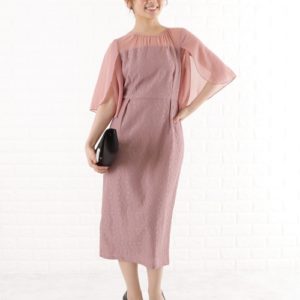 10305Lace Ladies(レースレディース)紫2L